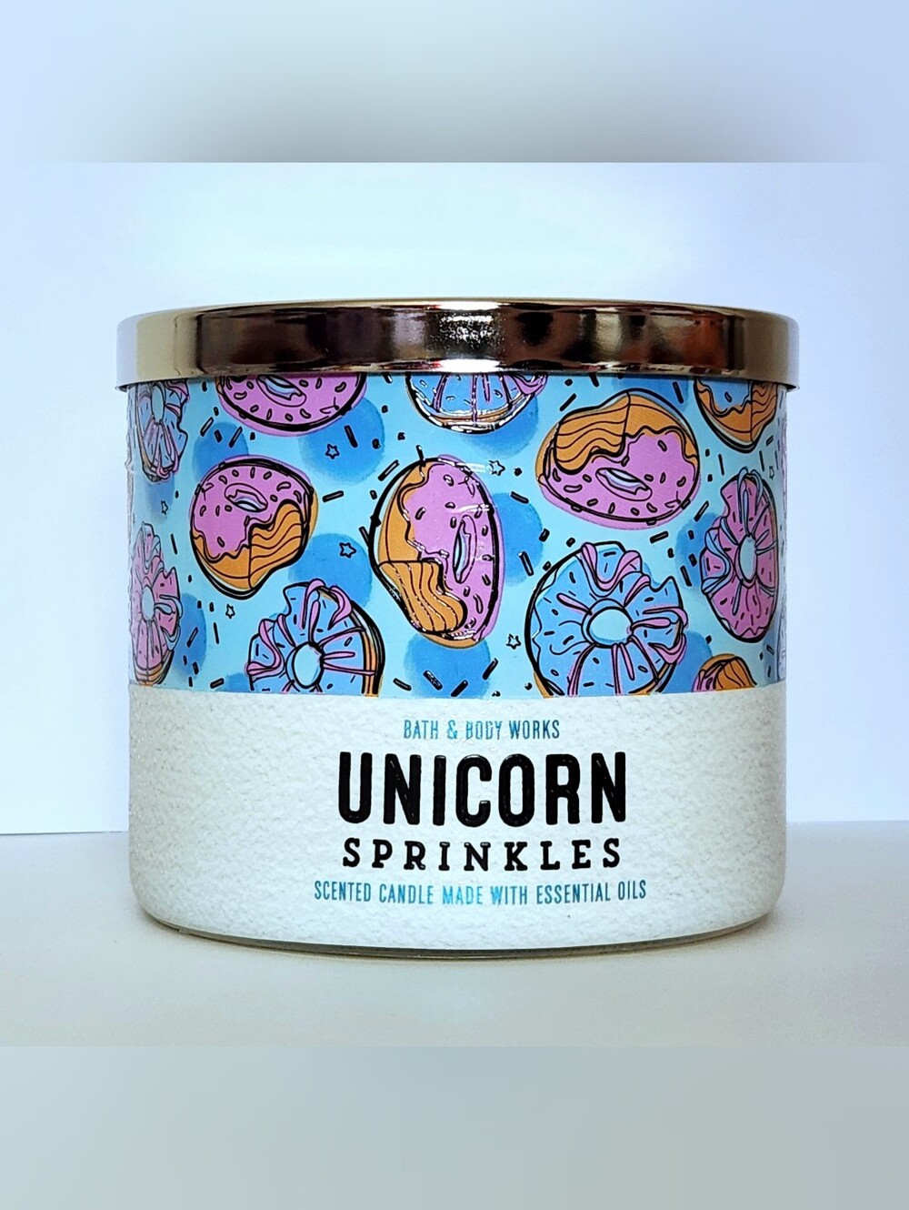 Unicorn Sprinkles 3-wick Candle